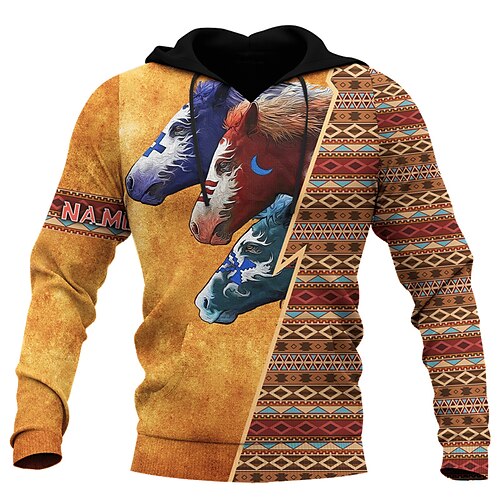 Men's Unisex Pullover Hoodie Sweatshirt Hooded Tribal Graphic Prints Print Daily Sports 3D Print Streetwear Designer Casual Clothing Apparel Hoodies Sweatshirts Long Sleeve Brown
Men's Unisex Pullover Hoodie Sweatshirt Hooded Tribal Graphic Prints Print Daily Sports 3D Print Streetwear Designer Casual Clothing Apparel Hoodies Sweatshirts Long Sleeve Brown