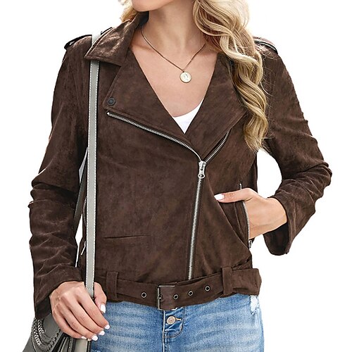 Women's Casual Jacket Warm Breathable Outdoor Daily Wear Vacation Going out Pocket Zipper Turndown Active Fashion Comfortable Street Style Solid Color Regular Fit Outerwear Long Sleeve Winter Fall
Women's Casual Jacket Warm Breathable Outdoor Daily Wear Vacation Going out Pocket Zipper Turndown Active Fashion Comfortable Street Style Solid Color Regular Fit Outerwear Long Sleeve Winter Fall