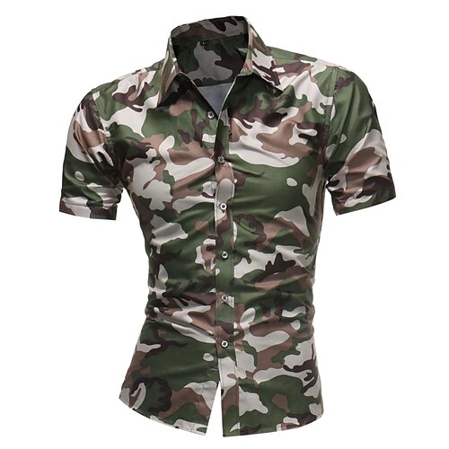 Men's Camouflage Hunting T-shirt Camo / Camouflage Short Sleeve Outdoor Summer Breathable Soft Sweat wicking Top Polyester Camping / Hiking Military Training Combat Green Coffee
Men's Camouflage Hunting T-shirt Camo / Camouflage Short Sleeve Outdoor Summer Breathable Soft Sweat wicking Top Polyester Camping / Hiking Military Training Combat Green Coffee