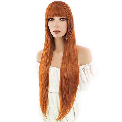 parrucche da festa cosplay anime kasumi morte o viva kasumi lunghe zucca arancione
parrucche da festa cosplay anime kasumi morte o viva kasumi lunghe zucca arancione