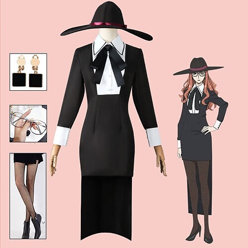 Inspired by Spy x Family Spy Family Sylvia Sherwood Anime Cosplay Costumes Japanese Cosplay Suits Dress Socks Bow For Women's / Hat
Inspired by Spy x Family Spy Family Sylvia Sherwood Anime Cosplay Costumes Japanese Cosplay Suits Dress Socks Bow For Women's / Hat