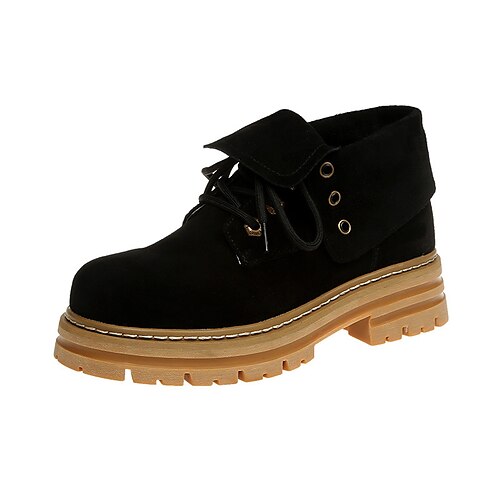Women's Boots Combat Boots Booties Ankle Boots Lace-up Chunky Heel Round Toe Vintage Casual British Daily Work Walking Shoes Faux Leather Lace-up Fall Winter Solid Colored Black Yellow khaki
Women's Boots Combat Boots Booties Ankle Boots Lace-up Chunky Heel Round Toe Vintage Casual British Daily Work Walking Shoes Faux Leather Lace-up Fall Winter Solid Colored Black Yellow khaki