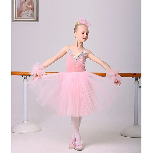 Ballet Dansekostumer Kjole Blonde Tyl Pige Fest Ydeevne Spandex Velourisering
Ballet Dansekostumer Kjole Blonde Tyl Pige Fest Ydeevne Spandex Velourisering