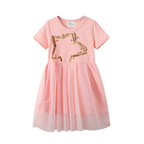 Kids Girls' Dress Graphic A Line Dress Dress Daily Cotton Short Sleeve Princess Dress 2-6 Years Spring Pink
Kids Girls' Dress Graphic A Line Dress Dress Daily Cotton Short Sleeve Princess Dress 2-6 Years Spring Pink