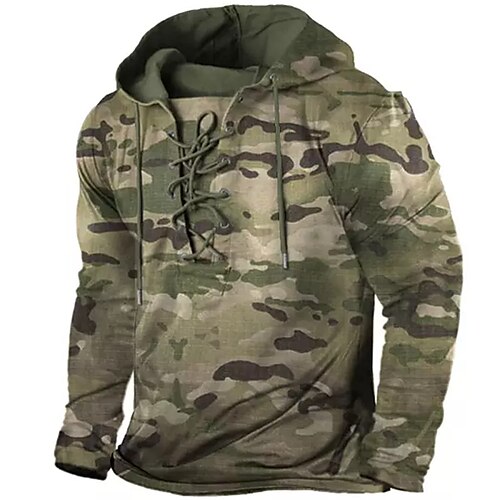 Men's Unisex Pullover Hoodie Sweatshirt Hooded Camouflage Graphic Prints Lace up Print Sports & Outdoor Daily Sports 3D Print Basic Streetwear Designer Clothing Apparel Hoodies Sweatshirts Long
Men's Unisex Pullover Hoodie Sweatshirt Hooded Camouflage Graphic Prints Lace up Print Sports & Outdoor Daily Sports 3D Print Basic Streetwear Designer Clothing Apparel Hoodies Sweatshirts Long