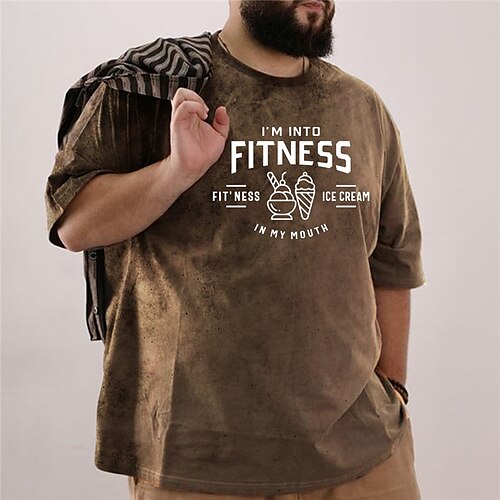 Homme Grande Taille T shirt Tee Grand et grand Lettre Col Ras du Cou Manches Courtes Printemps été basique Design Classique Confortable Plein Air Casual Hauts
Homme Grande Taille T shirt Tee Grand et grand Lettre Col Ras du Cou Manches Courtes Printemps été basique Design Classique Confortable Plein Air Casual Hauts