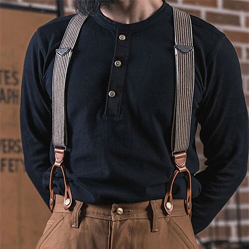 Men's Henley Shirt Solid Color Henley White Black Holiday Vacation Long Sleeve Button-Down Clothing Apparel Lightweight Casual Comfortable / Spring / Fall
Men's Henley Shirt Solid Color Henley White Black Holiday Vacation Long Sleeve Button-Down Clothing Apparel Lightweight Casual Comfortable / Spring / Fall