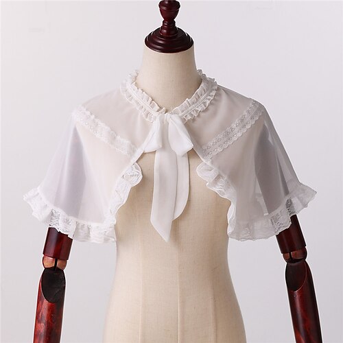 Shawl Wrap Shawls Women's Wrap Ladies Pure Sleeveless Chiffon Wedding Wraps With Lace For Wedding Spring Summer
Shawl Wrap Shawls Women's Wrap Ladies Pure Sleeveless Chiffon Wedding Wraps With Lace For Wedding Spring Summer