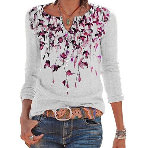 l'europe et les états-unis 2021 nouvel automne et hiver transfrontalier amazon femmes col en v impression ample à manches longues bas t-shirt haut pour femme
l'europe et les états-unis 2021 nouvel automne et hiver transfrontalier amazon femmes col en v impression ample à manches longues bas t-shirt haut pour femme