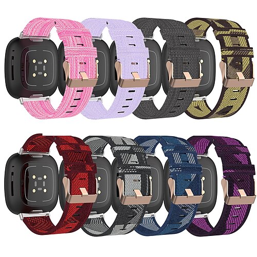 1 stk Reim til Smartklokke Kompatibel med Fitbit Versa 3 / Sense Nylon Smartklokke Stropp Flerlags Justerbar Pustende Sportsrem Erstatning Armbånd
1 stk Reim til Smartklokke Kompatibel med Fitbit Versa 3 / Sense Nylon Smartklokke Stropp Flerlags Justerbar Pustende Sportsrem Erstatning Armbånd