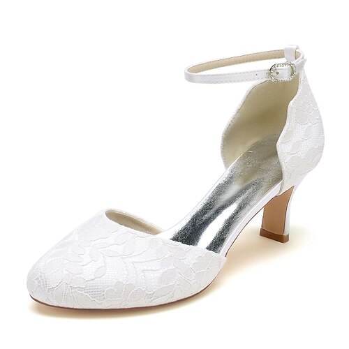 Women's Wedding Shoes Wedding Party Wedding Heels Bridal Shoes Bridesmaid Shoes Summer Chunky Heel Round Toe Elegant Sweet Lace Ankle Strap Floral Embroidered Black Champagne Dark Blue
Women's Wedding Shoes Wedding Party Wedding Heels Bridal Shoes Bridesmaid Shoes Summer Chunky Heel Round Toe Elegant Sweet Lace Ankle Strap Floral Embroidered Black Champagne Dark Blue