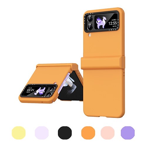 Phone Case For Samsung Galaxy Flip Z Flip 4 Z Flip 3 Portable Flip Ultra-thin Solid Colored PC
Phone Case For Samsung Galaxy Flip Z Flip 4 Z Flip 3 Portable Flip Ultra-thin Solid Colored PC
