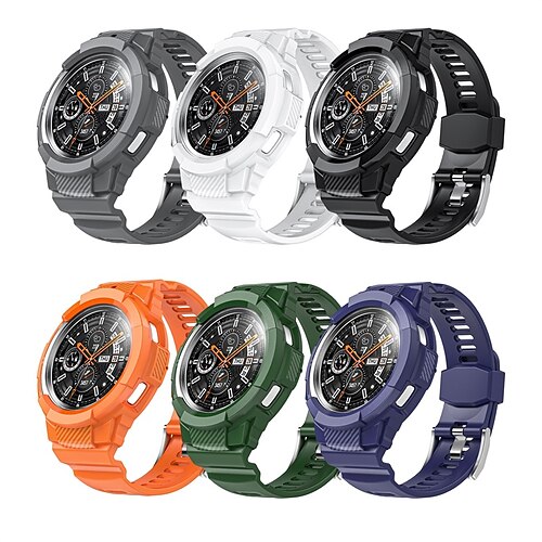 Cinturino intelligente per Samsung Galaxy Watch 4 Classic 42/46mm Silicone Orologio intelligente Cinghia Impermeabile Robusto Regolabili Cinturino sportivo Cinturino SmartWatch con custodia
Cinturino intelligente per Samsung Galaxy Watch 4 Classic 42/46mm Silicone Orologio intelligente Cinghia Impermeabile Robusto Regolabili Cinturino sportivo Cinturino SmartWatch con custodia