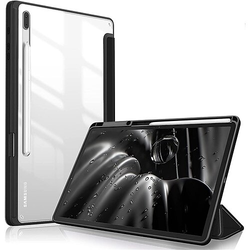 Tablet Case Cover For Samsung Galaxy Tab S8 Ultra S7 Plus FE Pencil Holder with Stand Magnetic Solid Colored PU Leather
Tablet Case Cover For Samsung Galaxy Tab S8 Ultra S7 Plus FE Pencil Holder with Stand Magnetic Solid Colored PU Leather