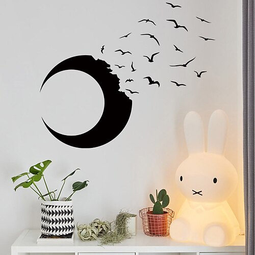 The Bird Moon Wall Stickers Living Room Kids Room & kindergarten Removable / Pre-pasted PVC Home Decoration Wall Decal 1pc
The Bird Moon Wall Stickers Living Room Kids Room & kindergarten Removable / Pre-pasted PVC Home Decoration Wall Decal 1pc