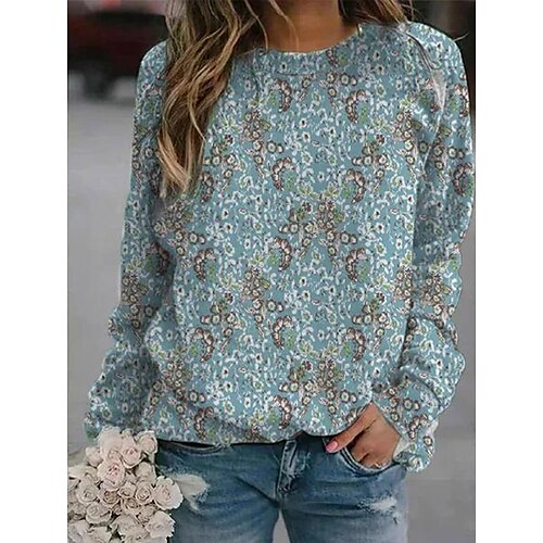 Women's Sweatshirt Pullover Active Streetwear Print Green Blue Yellow Boho Daily Round Neck Long Sleeve S M L XL XXL / 3D Print
Women's Sweatshirt Pullover Active Streetwear Print Green Blue Yellow Boho Daily Round Neck Long Sleeve S M L XL XXL / 3D Print