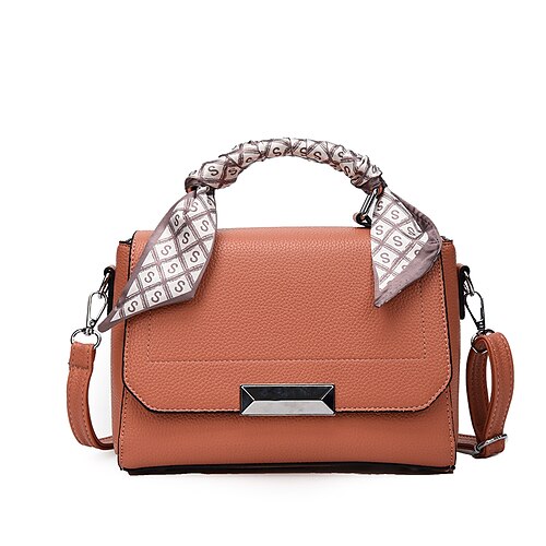 Women's Leather Bag Top Handle Bag PU Leather Zipper Solid Color Shopping Going out Black Blue Khaki Orange
Women's Leather Bag Top Handle Bag PU Leather Zipper Solid Color Shopping Going out Black Blue Khaki Orange