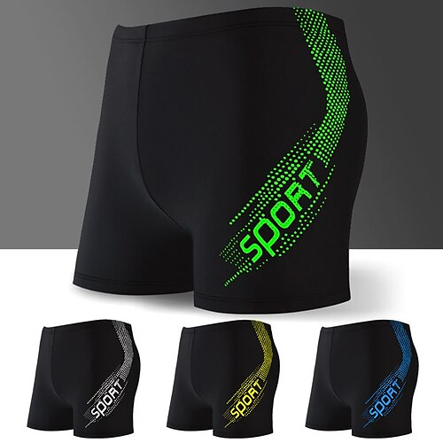 Men's Swim Shorts Athletic Swimwear Bathing Suit Bottoms Swimming Surfing Racing Letter Swimwear Breathable Quick Dry Lightweight Polyester Beach Wear
Men's Swim Shorts Athletic Swimwear Bathing Suit Bottoms Swimming Surfing Racing Letter Swimwear Breathable Quick Dry Lightweight Polyester Beach Wear