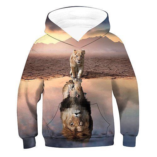 Kids Boys Hoodie Graphic Outdoor 3D Print Long Sleeve Pocket Fashion 3-12 Years Winter Brown
Kids Boys Hoodie Graphic Outdoor 3D Print Long Sleeve Pocket Fashion 3-12 Years Winter Brown