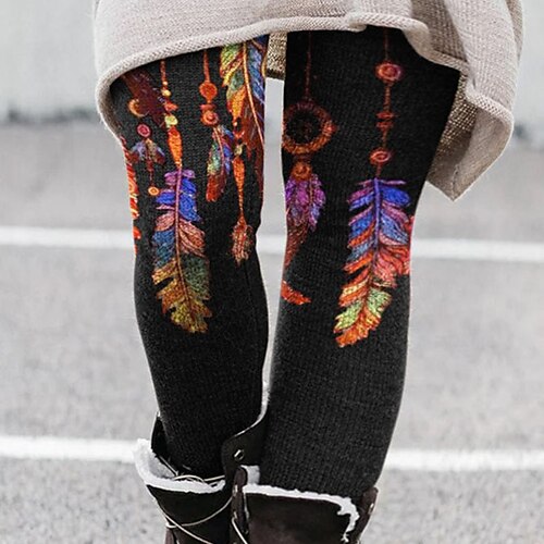 Women's Plus Size Pants Trousers Leggings Print Casual Daily Going out Natural Full Length Winter Fall Black Blue Brown L XL XXL 3XL
Women's Plus Size Pants Trousers Leggings Print Casual Daily Going out Natural Full Length Winter Fall Black Blue Brown L XL XXL 3XL