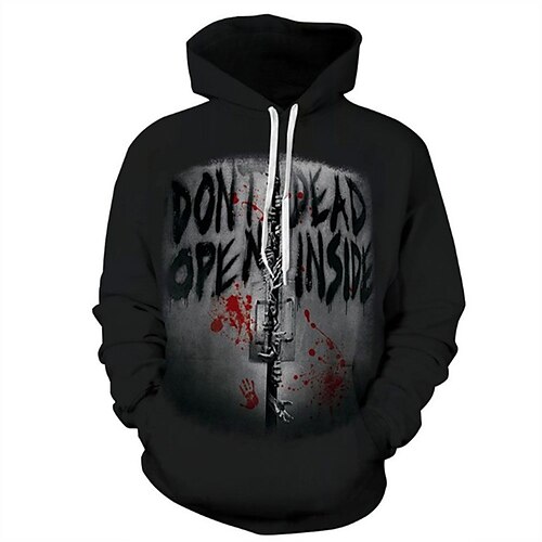 Men's Unisex Pullover Hoodie Sweatshirt Hooded Letter Graphic Prints Print Daily Sports 3D Print Streetwear Designer Casual Clothing Apparel Hoodies Sweatshirts Long Sleeve Black
Men's Unisex Pullover Hoodie Sweatshirt Hooded Letter Graphic Prints Print Daily Sports 3D Print Streetwear Designer Casual Clothing Apparel Hoodies Sweatshirts Long Sleeve Black
