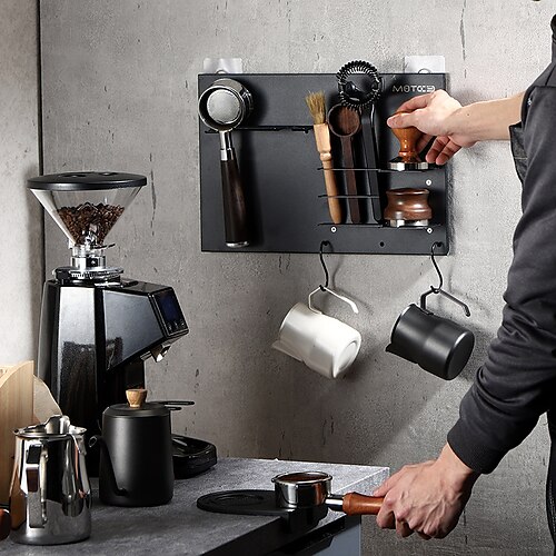 Coffee Handle Storage Rack Multifunctional Coffee Appliance Rack Bar Tool Finishing Rack 51/58 Universal
Coffee Handle Storage Rack Multifunctional Coffee Appliance Rack Bar Tool Finishing Rack 51/58 Universal