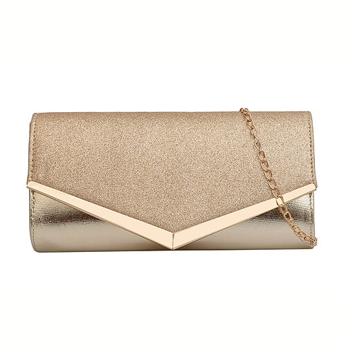Women's Leather Bag Crossbody Bag PU Leather Chain Solid Color Party / Evening Date White Black Silver Gold
Women's Leather Bag Crossbody Bag PU Leather Chain Solid Color Party / Evening Date White Black Silver Gold