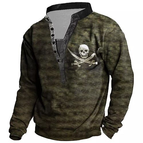 Men's Unisex Sweatshirt Pullover Button Up Hoodie Skull Graphic Prints Print Casual Daily Sports 3D Print Streetwear Designer Casual Clothing Apparel Hoodies Sweatshirts Long Sleeve Green Black
Men's Unisex Sweatshirt Pullover Button Up Hoodie Skull Graphic Prints Print Casual Daily Sports 3D Print Streetwear Designer Casual Clothing Apparel Hoodies Sweatshirts Long Sleeve Green Black