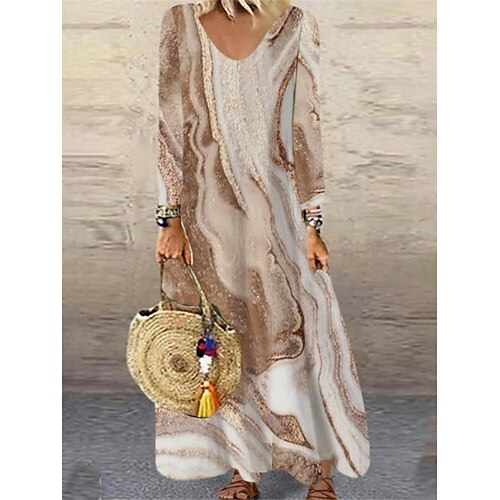 Mulheres Vestido casual Vestido de turno Vestido Longo Vestido Maxi Amarelo Azul Dourado Manga Longa Imprimir Imprimir Inverno Outono Decote V à moda Roupa de inverno Vestido de outono 2023 L XL 2XL
Mulheres Vestido casual Vestido de turno Vestido Longo Vestido Maxi Amarelo Azul Dourado Manga Longa Imprimir Imprimir Inverno Outono Decote V à moda Roupa de inverno Vestido de outono 2023 L XL 2XL