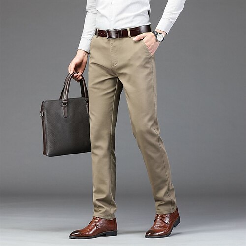 Men's Dress Pants Chinos Trousers Pocket Solid Color Breathable Outdoor Business Casual Daily Cotton Blend Retro Vintage Formal Khaki Stretchy
Men's Dress Pants Chinos Trousers Pocket Solid Color Breathable Outdoor Business Casual Daily Cotton Blend Retro Vintage Formal Khaki Stretchy