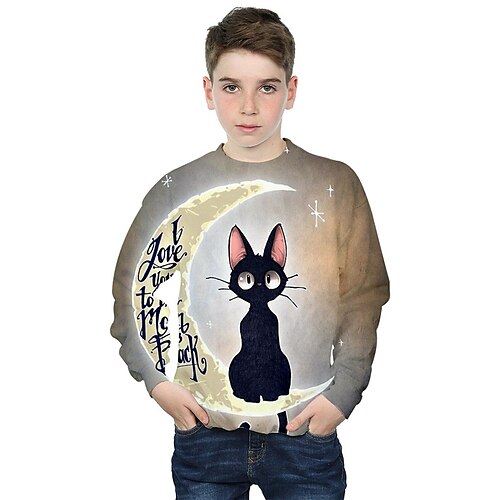 Kids Boys Sweatshirt Animal Outdoor 3D Print Long Sleeve Crewneck Active 3-12 Years Winter Khaki Beige
Kids Boys Sweatshirt Animal Outdoor 3D Print Long Sleeve Crewneck Active 3-12 Years Winter Khaki Beige
