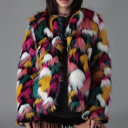Women's Teddy Coat Windproof Warm Outdoor Street Daily Vacation Patchwork Open Front V Neck Fashion Casual Street Style Solid Color Regular Fit Outerwear Long Sleeve Winter Fall Yellow S M L XL XXL
Women's Teddy Coat Windproof Warm Outdoor Street Daily Vacation Patchwork Open Front V Neck Fashion Casual Street Style Solid Color Regular Fit Outerwear Long Sleeve Winter Fall Yellow S M L XL XXL