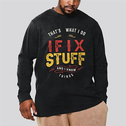 Men's Plus Size T shirt Tee Big and Tall Graphic Crew Neck Spring Fall Basic Designer Plus Size Comfortable Outdoor Street Tops / Letter
Men's Plus Size T shirt Tee Big and Tall Graphic Crew Neck Spring Fall Basic Designer Plus Size Comfortable Outdoor Street Tops / Letter
