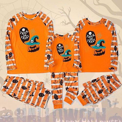 Family Look Halloween Pajamas Skull Pumpkin Home White Black Blue Long Sleeve Daily Matching Outfits
Family Look Halloween Pajamas Skull Pumpkin Home White Black Blue Long Sleeve Daily Matching Outfits