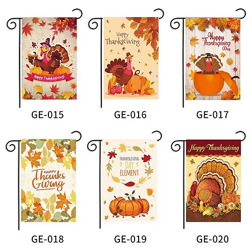 Thanksgiving Garden Flag Turkey Pattern Flag European And American Festival Outdoor Garden Decoration Wholesale
Thanksgiving Garden Flag Turkey Pattern Flag European And American Festival Outdoor Garden Decoration Wholesale