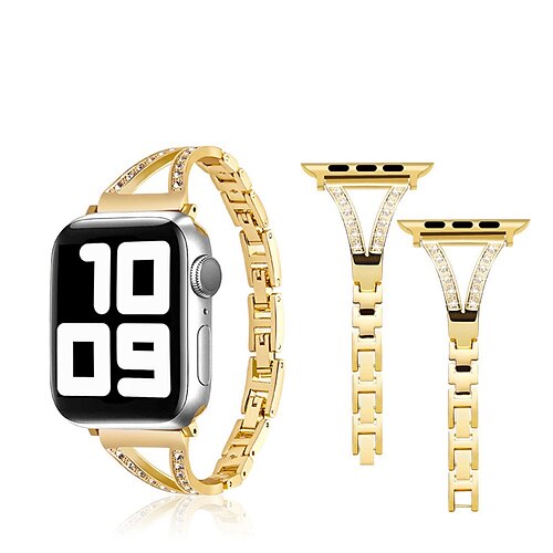 1PC Smart Watch Band Compatible with Apple iWatch 38/40/41mm 42/44/45/49mm Metal Adjustable Breathable Quick Release Metal Band for iWatch Smartwatch Strap Wristband for Series 8 7 6 5 4 3 2 1 SE
1PC Smart Watch Band Compatible with Apple iWatch 38/40/41mm 42/44/45/49mm Metal Adjustable Breathable Quick Release Metal Band for iWatch Smartwatch Strap Wristband for Series 8 7 6 5 4 3 2 1 SE