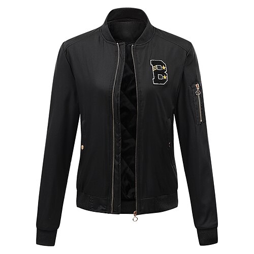Women's Casual Jacket Warm Breathable Outdoor Daily Wear Vacation Going out Zipper Pocket Open Front Stand Collar Active Fashion Comfortable Street Style Solid Color Regular Fit Outerwear Long Sleeve
Women's Casual Jacket Warm Breathable Outdoor Daily Wear Vacation Going out Zipper Pocket Open Front Stand Collar Active Fashion Comfortable Street Style Solid Color Regular Fit Outerwear Long Sleeve