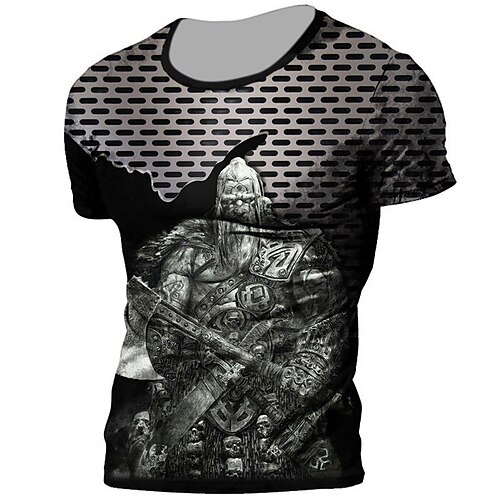 Hombre Unisexo Camiseta Estampados Humano Cuello Barco Negro Impresión 3D Exterior Calle Manga Corta Estampado Ropa Vintage Deportes Design Casual / Verano / Verano
Hombre Unisexo Camiseta Estampados Humano Cuello Barco Negro Impresión 3D Exterior Calle Manga Corta Estampado Ropa Vintage Deportes Design Casual / Verano / Verano