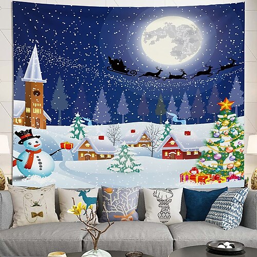 Christmas Santa Claus Holiday Party Wall Tapestry Photography Background Art Decor Blanket Curtain Picnic Tablecloth Hanging Home Bedroom Dorm Decoration Snow Gift
Christmas Santa Claus Holiday Party Wall Tapestry Photography Background Art Decor Blanket Curtain Picnic Tablecloth Hanging Home Bedroom Dorm Decoration Snow Gift