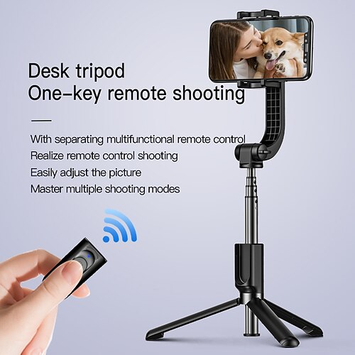 Wireless Remote Control Tripod Selfie Stick Mini Expandable 360 Rotating Phone Holder
Wireless Remote Control Tripod Selfie Stick Mini Expandable 360 Rotating Phone Holder