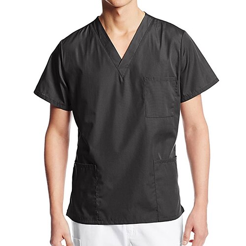 Men's T shirt Tee Solid Color V Neck Green Light Blue Black Casual Daily Short Sleeve Clothing Apparel Cotton Lightweight Work Comfortable Pocket / Summer / Spring / Summer
Men's T shirt Tee Solid Color V Neck Green Light Blue Black Casual Daily Short Sleeve Clothing Apparel Cotton Lightweight Work Comfortable Pocket / Summer / Spring / Summer