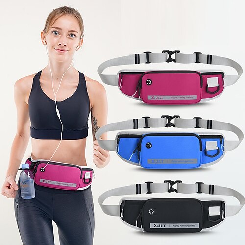Waist Bag / Pack Running Pack for Running Jogging Bike / Cycling Recreational Cycling Sports Bag Reflective Adjustable Waterproof Nylon Lycra Spandex Men's Women's Running Bag Adults
Waist Bag / Pack Running Pack for Running Jogging Bike / Cycling Recreational Cycling Sports Bag Reflective Adjustable Waterproof Nylon Lycra Spandex Men's Women's Running Bag Adults