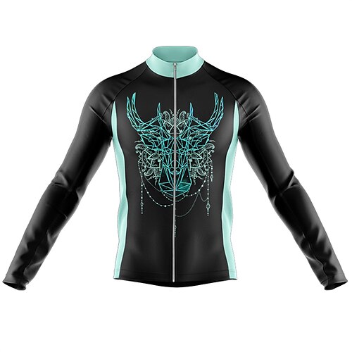 21Grams Men's Cycling Jersey Long Sleeve Bike Top with 3 Rear Pockets Mountain Bike MTB Road Bike Cycling Breathable Quick Dry Moisture Wicking Reflective Strips Black Dragon Polyester Spandex Sports
21Grams Men's Cycling Jersey Long Sleeve Bike Top with 3 Rear Pockets Mountain Bike MTB Road Bike Cycling Breathable Quick Dry Moisture Wicking Reflective Strips Black Dragon Polyester Spandex Sports