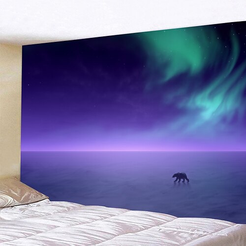 Aurora Sky Wall Tapestry Art Decor Blanket Curtain Hanging Home Bedroom Living Room Decoration Polyester
Aurora Sky Wall Tapestry Art Decor Blanket Curtain Hanging Home Bedroom Living Room Decoration Polyester