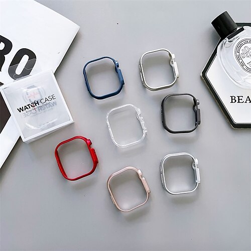 1 Pack Watch Case Compatible with Apple iWatch Series 8 Scratch Resistant Rugged Bumper Full Cover PC Watch Cover
1 Pack Watch Case Compatible with Apple iWatch Series 8 Scratch Resistant Rugged Bumper Full Cover PC Watch Cover