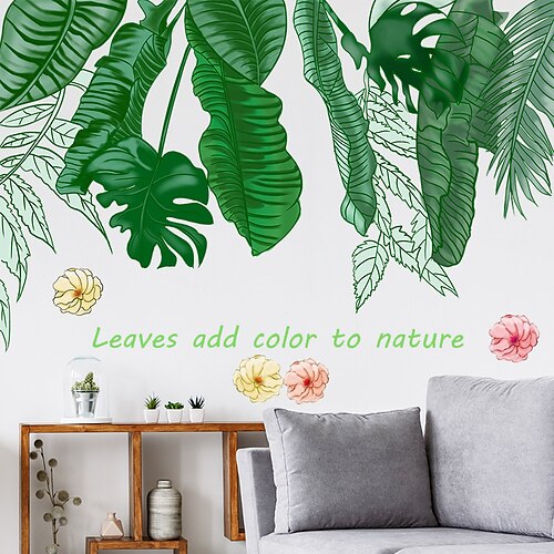 Floral Plants Wall Stickers Living Room / Kids Room kindergarten, Removable / Pre-pasted PVC Home Decoration Wall Decal 2pcs
Floral Plants Wall Stickers Living Room / Kids Room kindergarten, Removable / Pre-pasted PVC Home Decoration Wall Decal 2pcs