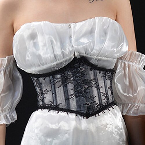 Gaine Crochet Lacet Dentelle Contrôle du Ventre Ajustable Corsets Corset Femme Soirée Evénement Saint Valentin Soirée Noir Respirable Confortable Serre Taille Automne L'hiver XS S
Gaine Crochet Lacet Dentelle Contrôle du Ventre Ajustable Corsets Corset Femme Soirée Evénement Saint Valentin Soirée Noir Respirable Confortable Serre Taille Automne L'hiver XS S
