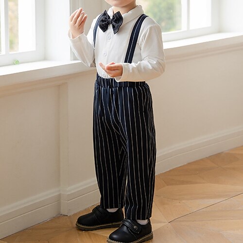 2 Pieces Kids Boys Shirt & Shorts Clothing Set Outfit Solid Color Short Sleeve Set School Daily Preppy Style Spring Summer 2-6 Years White
2 Pieces Kids Boys Shirt & Shorts Clothing Set Outfit Solid Color Short Sleeve Set School Daily Preppy Style Spring Summer 2-6 Years White