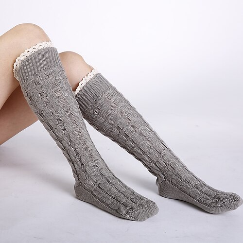 Women's Crew Socks Home Daily Color Block Knit Casual Boho / Bohemian Warm 1 Pair
Women's Crew Socks Home Daily Color Block Knit Casual Boho / Bohemian Warm 1 Pair
