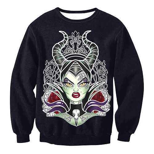 Inspired by Halloween Maleficent Hoodie Cartoon Manga Anime Graphic Hoodie For Men's Women's Unisex Adults' 3D Print 100% Polyester
Inspired by Halloween Maleficent Hoodie Cartoon Manga Anime Graphic Hoodie For Men's Women's Unisex Adults' 3D Print 100% Polyester